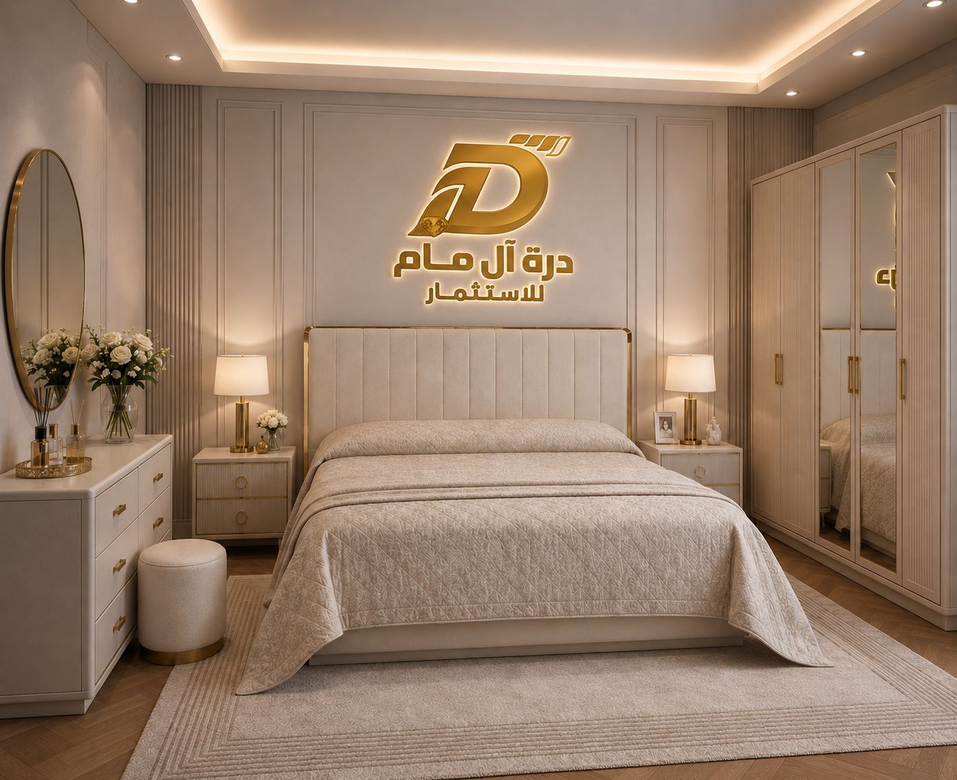 غرفة نوم مودرن 6 قطع 