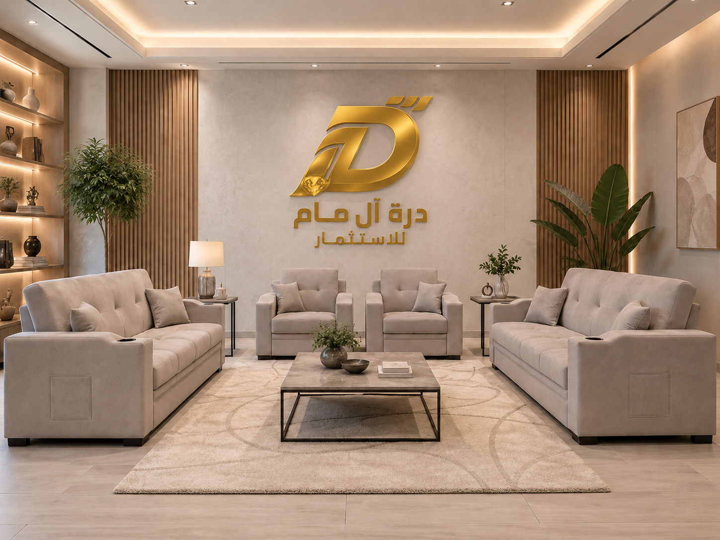 طقم استقبال ريلاكس بيج مودرن 2 كنب و2 كرسي